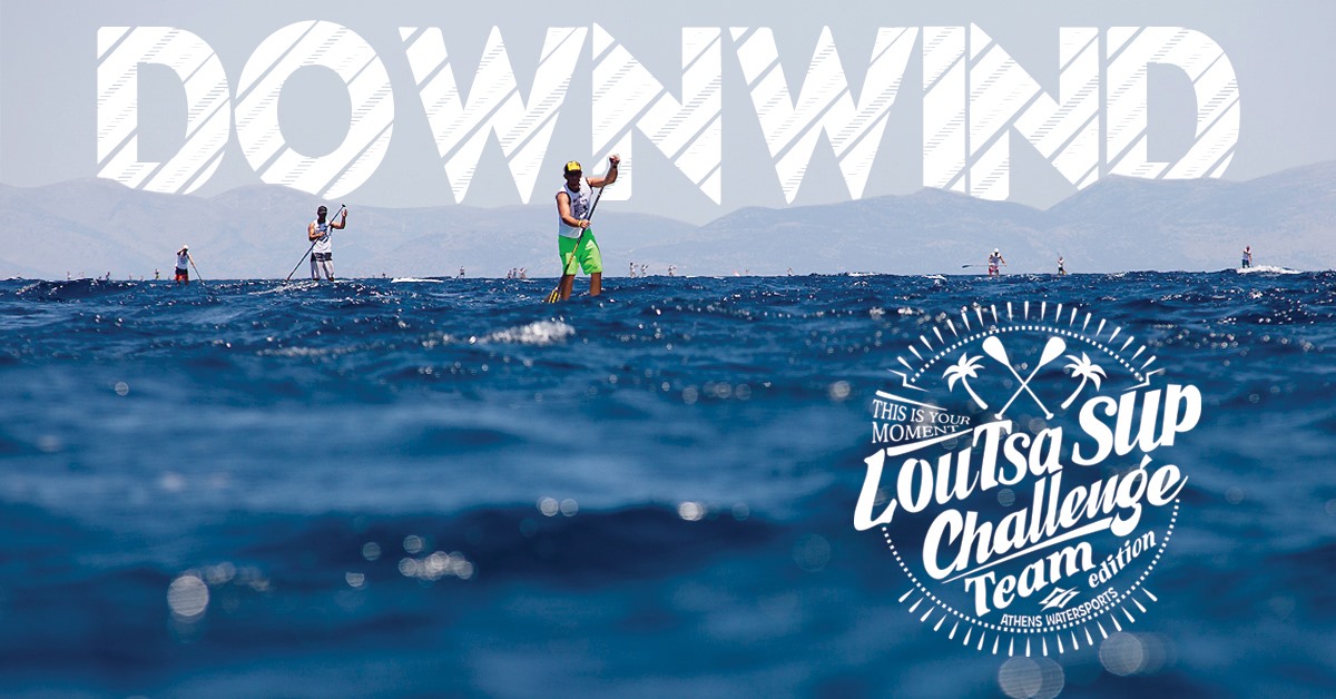 Loutsa sup challenge - team downwind