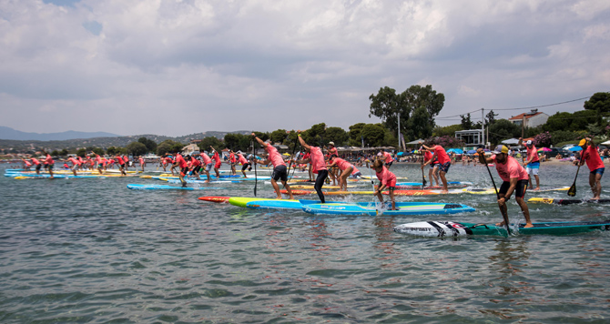 Loutsa SUP challenge-start