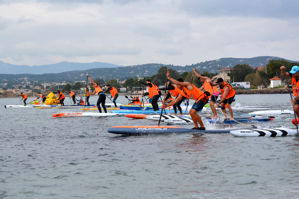 Mid-Winter Surfski & SUP Challenge 2020-start