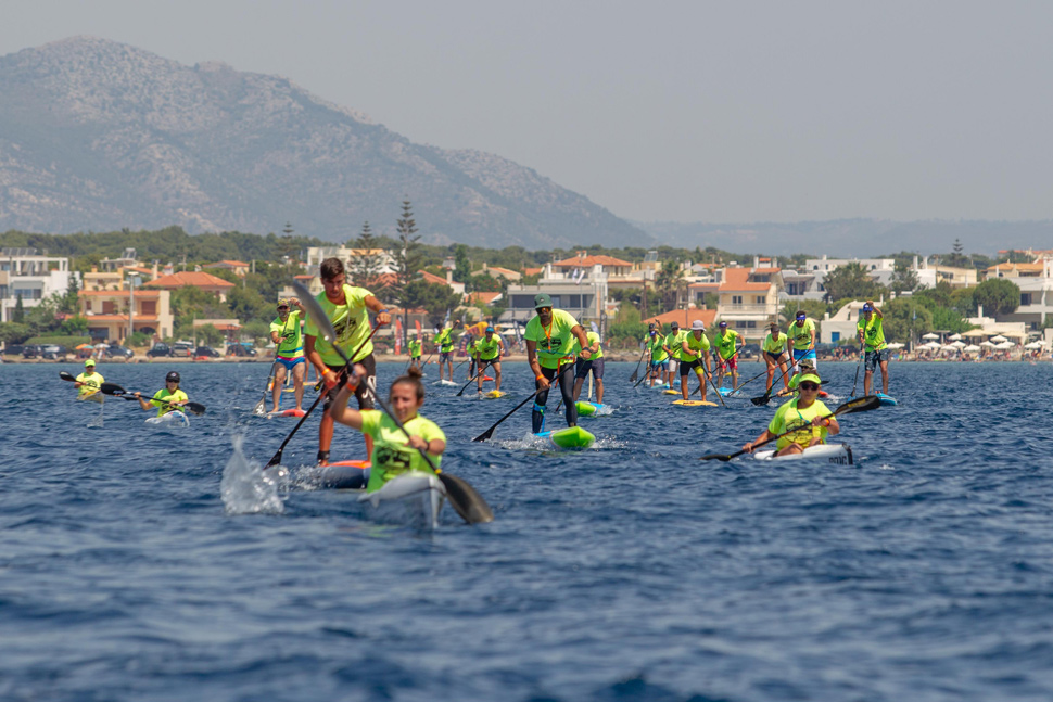 Hellenic Surfski & SUP Championship - road