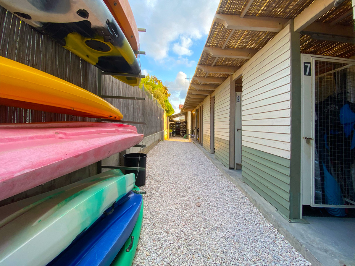 Athens Watersports Φύλαξη Εξοπλισμού Storage